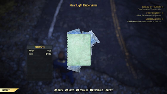 Plan: Light Raider Arms