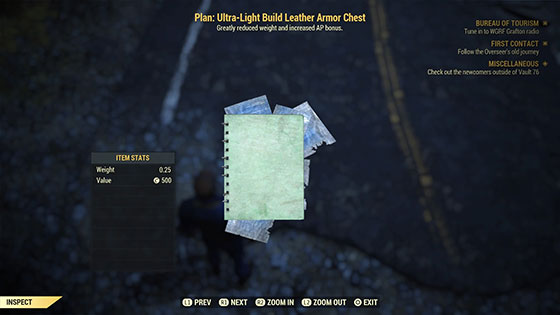 Plan: Ultra-Light Build Leather Armor Chest