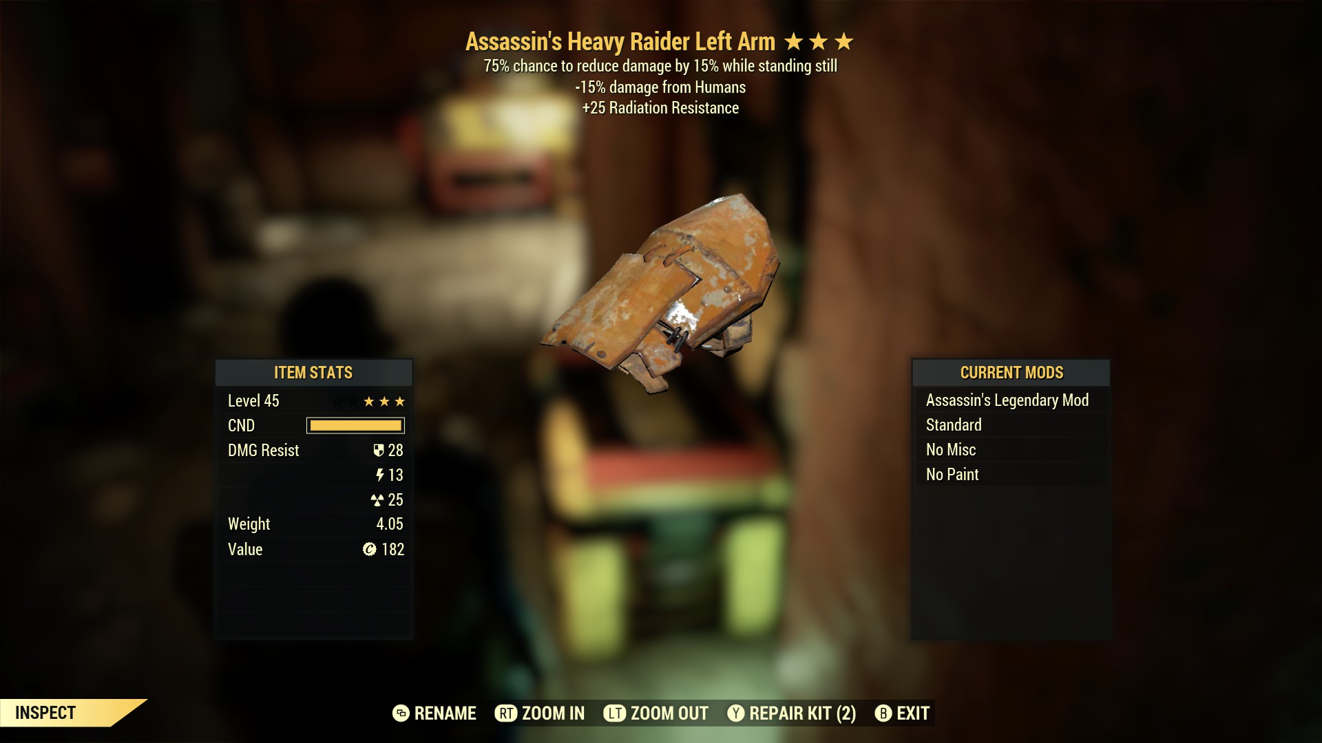 Assassin's Heavy Raider Left Arm