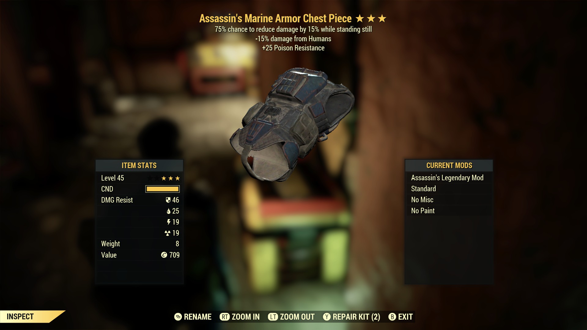 Assassin's Marine Armor Chest Piece
