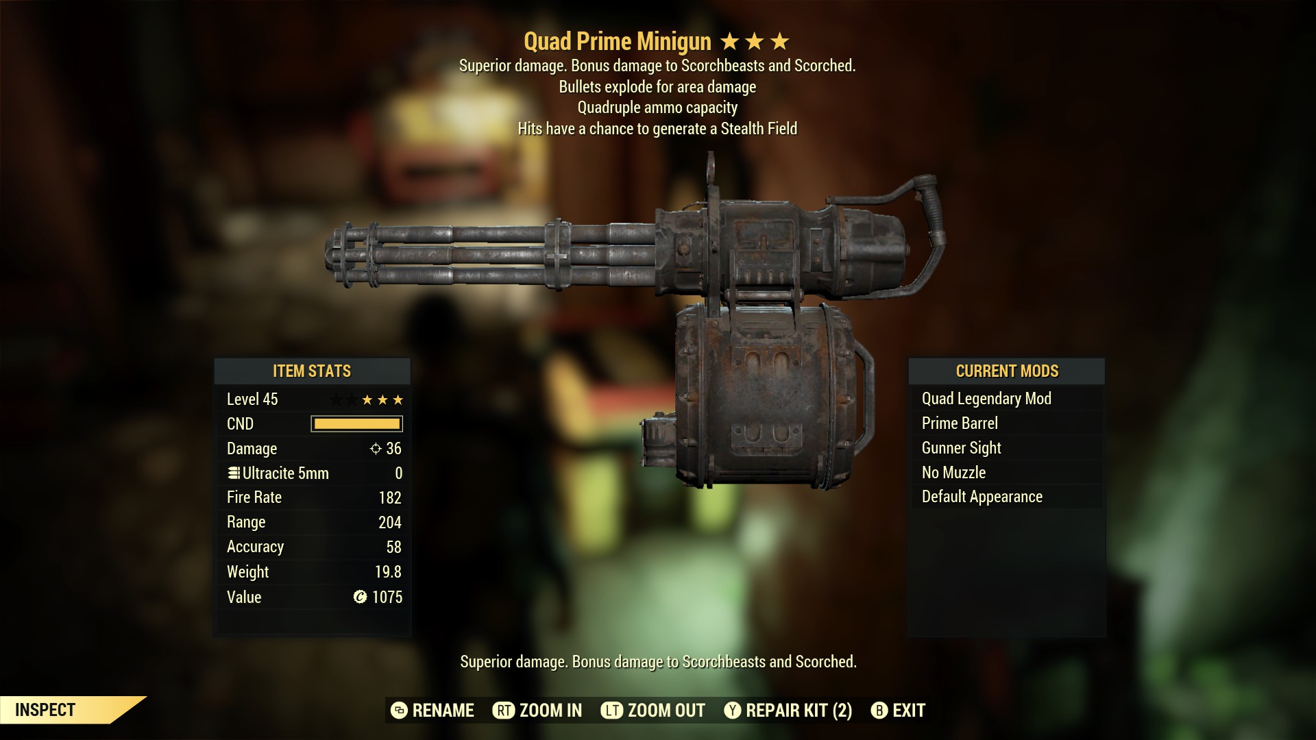 Quad Prime Minigun