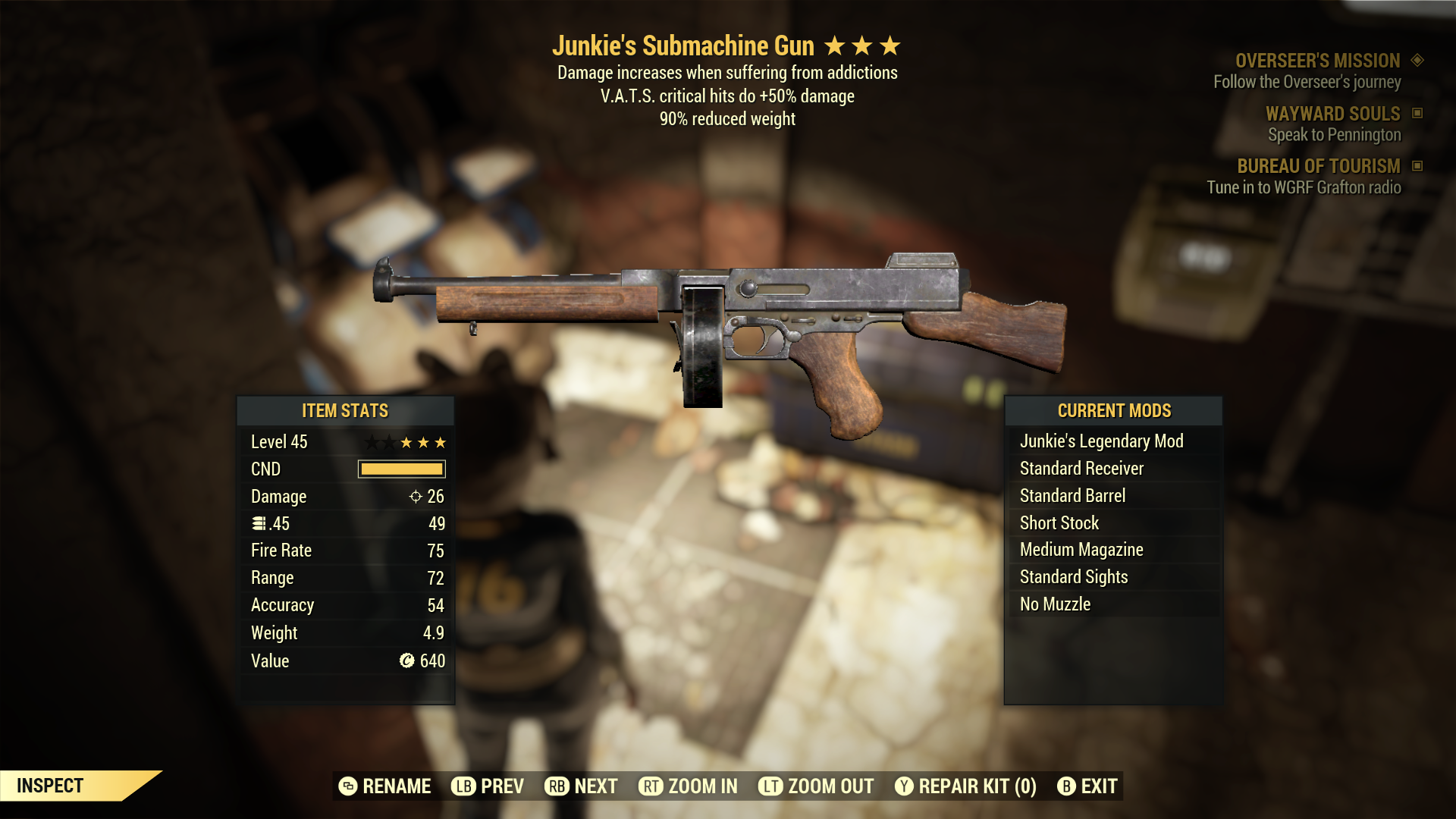 (New86)Junkie`s Submachine Gun - Level 45