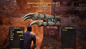 Bloodied Large Deathclaw Gauntlet - Level 50