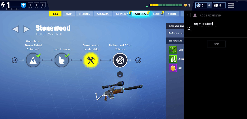 2 input the epic id that we sent - how to add friends on fortnite xbox season 7