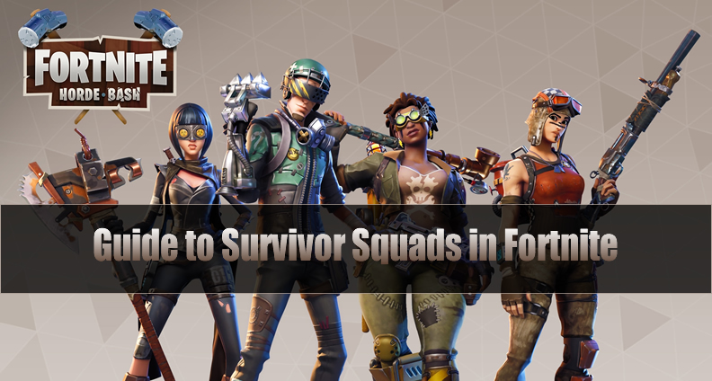 how survivor squads work and how to use them in fortnite - fortnite survivor squads