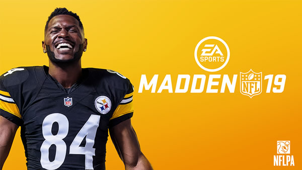 Antonio Brown Becomes the Cover Athlete in Madden 19