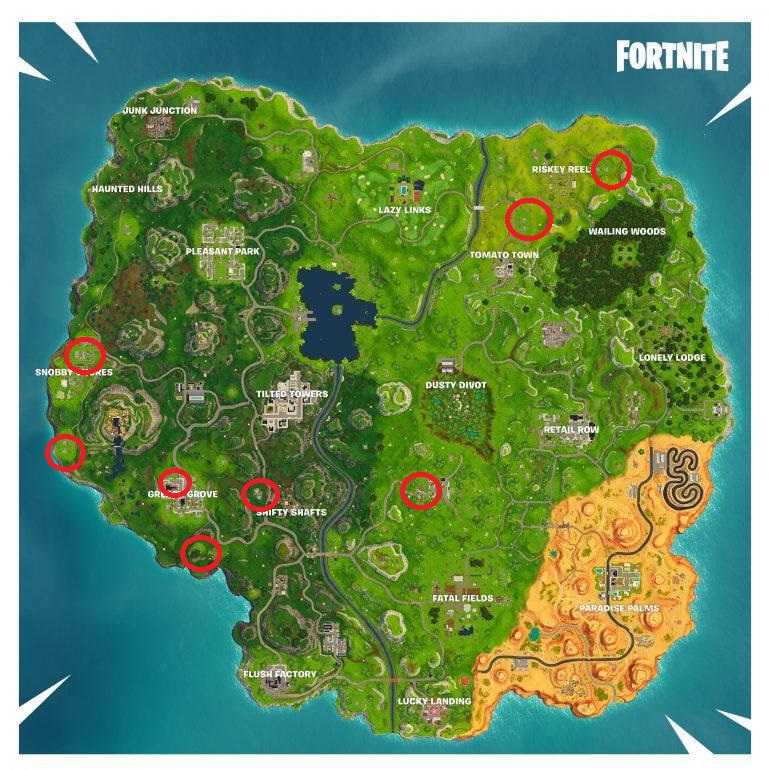 Puzzle Challenge Fortnite The Way To Find All Jigsaw Puzzle Piece Locations In Week 10 Fortnite Guides