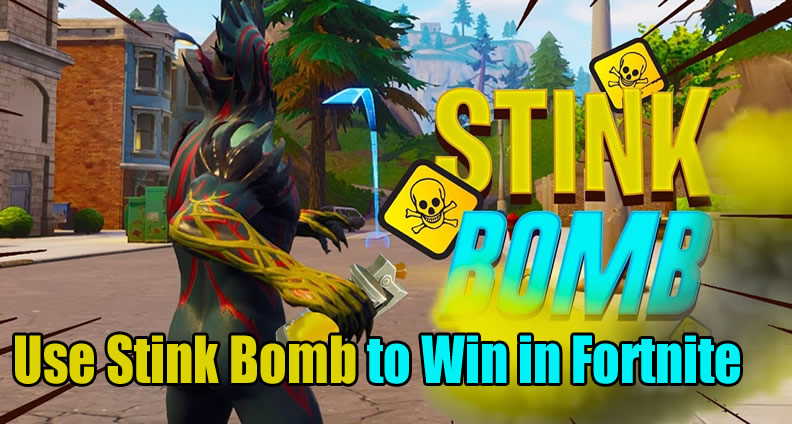 picture 1 for 4 main functions of stink bomb in fortnite - stink bomb fortnite