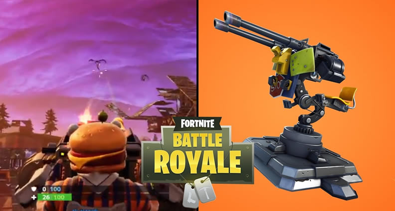 fortnite guides and news - fortnite mounted turret