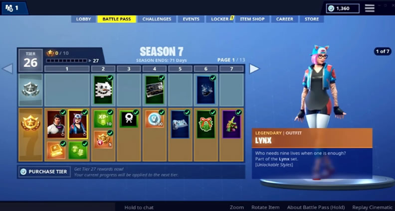 Fortnite Lynx