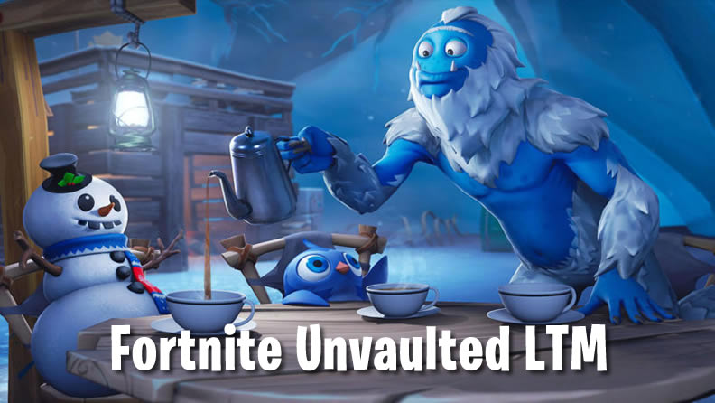 fortnite unvaulted ltm returns some weapons and items - fortnite free weapons