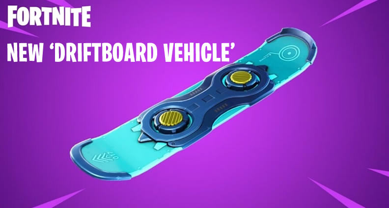 Fortnite Driftboard Vehicle