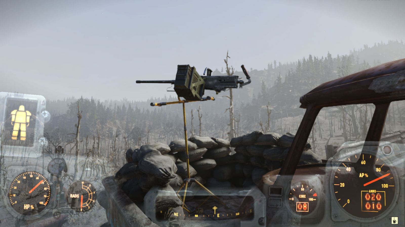 Fallout 4 50 cal machine gun фото 17