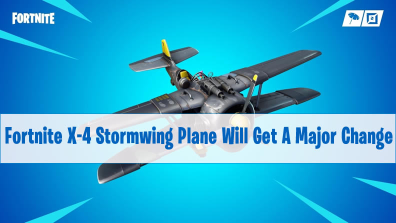 Fortnite X-4 Stormwing plane