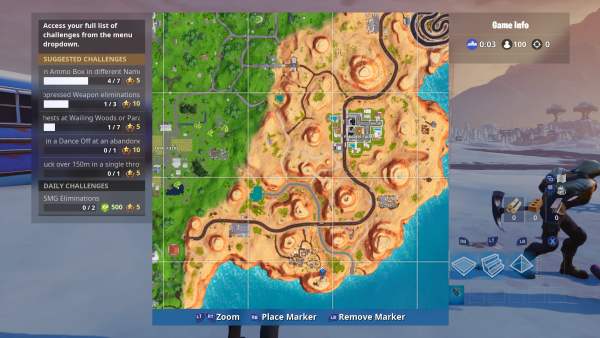 Fornite Season 7 Week 6 Secret Banner Location