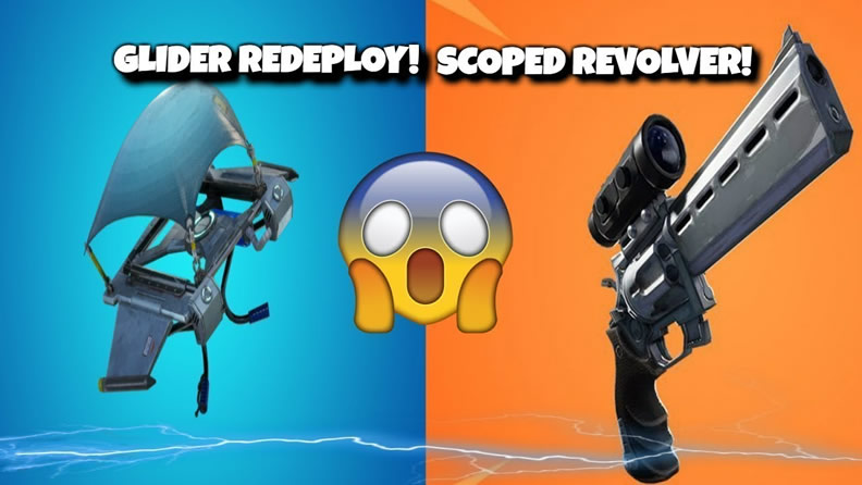 fortnite scoped revolver and glider redeploy