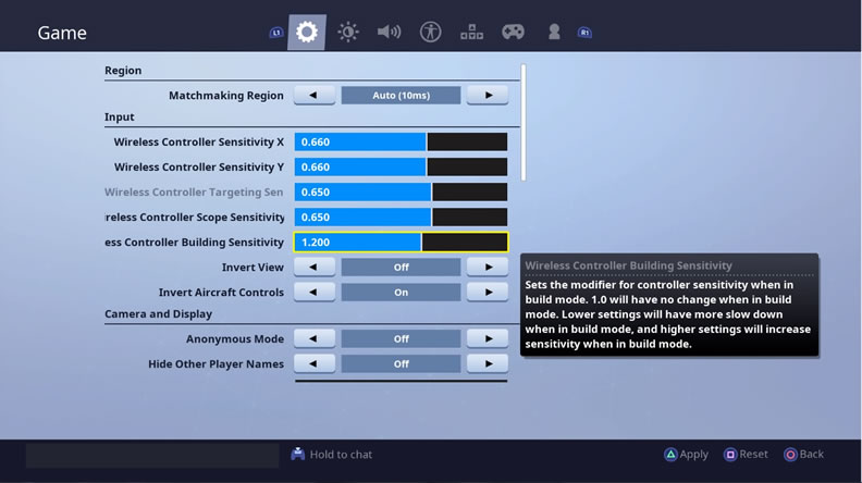 Best Fortnite Sensitivity on Console