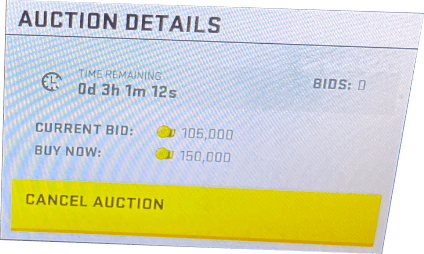 madden 20 auction