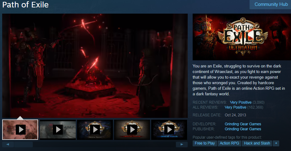 Path of Exile on Steam