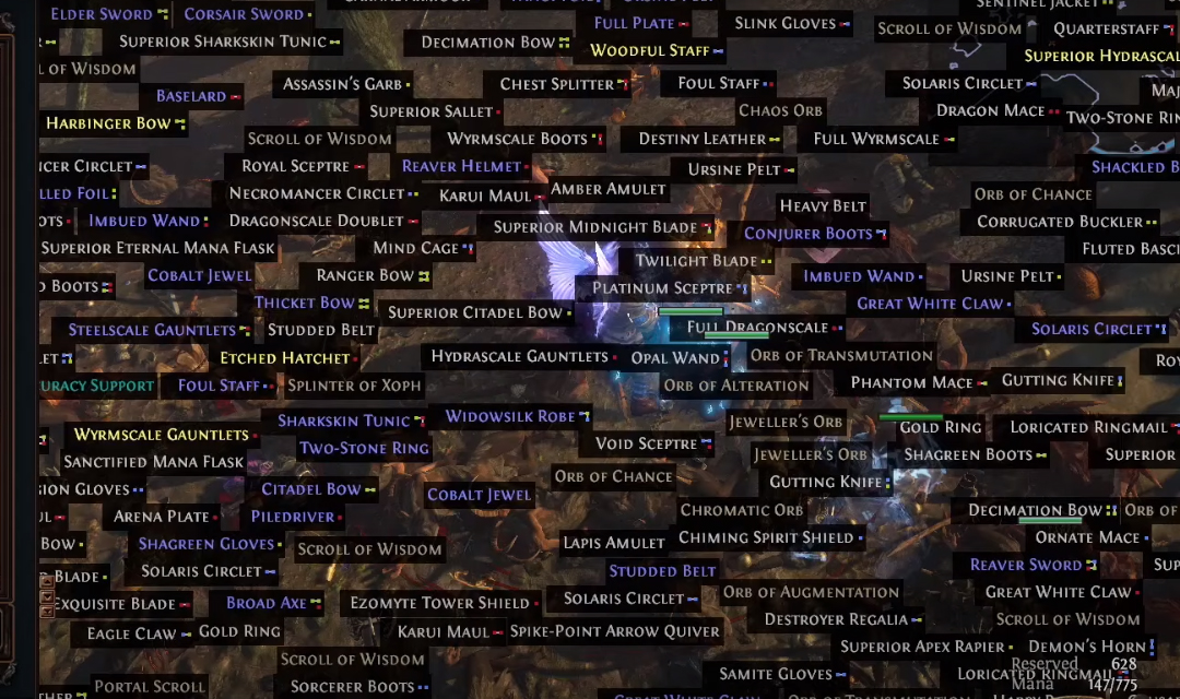 Path of Exile Loot