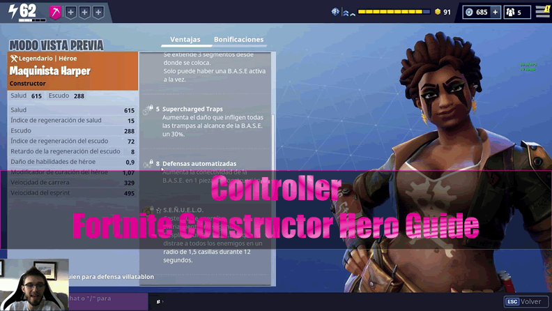 Fortnite Stw Controller The Most Complete Fortnite Constructor Hero Guide Controller U4gm Com