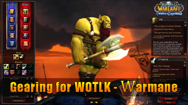 Gearing for WOTLK - Warmane