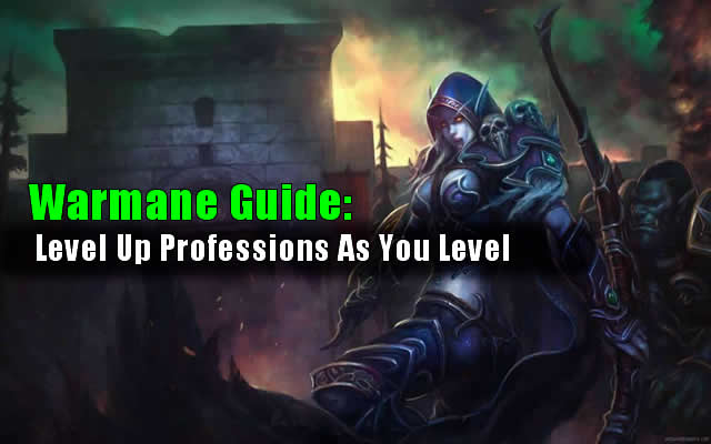 Level Up Professions As You Level In Warmane