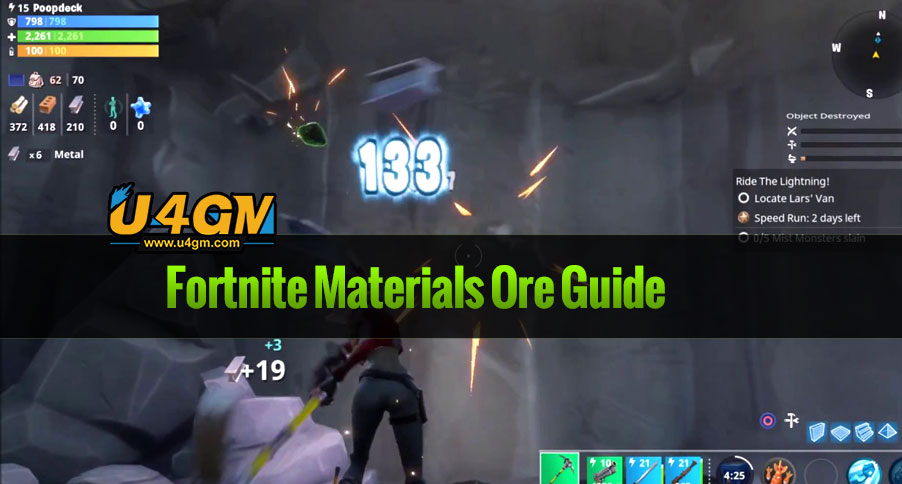 Fortnite Materials Ore Guide
