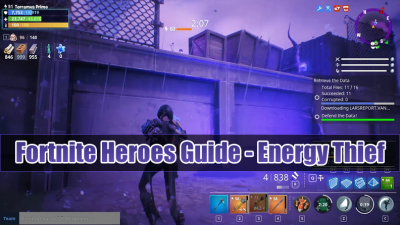 fortnite ninja heroes guide energy thief skin perks - fortnite rescue trooper havoc