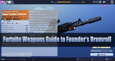 fortnite weapons guide to founder s drumroll - fortnite siegebreaker