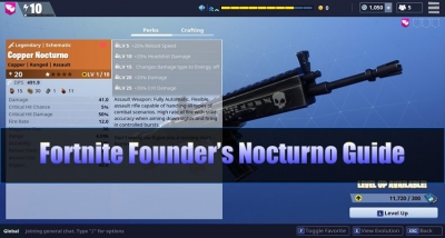 Fortnite Siegebreaker Guide Pros And Cons Vs Other Weapons U4gm Com - fortnite founder s nocturno guide basic info vs other weapons