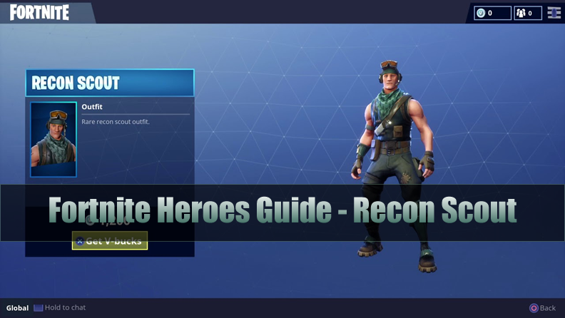 the most complete fortnite outlander heroes guide recon scout - enforcer fortnite rarity