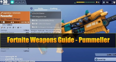 Comprehensive Fortnite Weapons Guide Noble Launcher U4gm Com - fortnite pummeller guide pros and cons vs other weapons