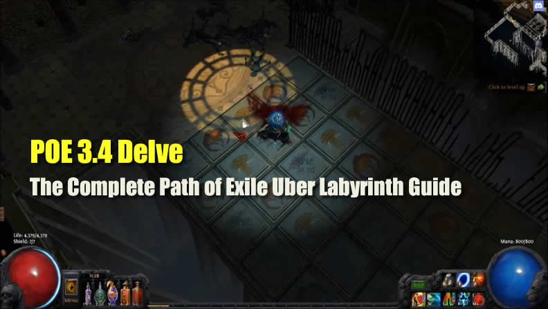 POE 3.4 Delve: The Complete Path of Exile Uber Labyrinth Guide 