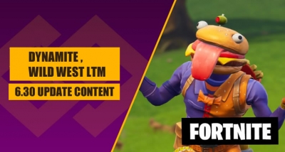 fortnite s 6 30 update brought with dynamite and wild west ltm - fortnite outlander leadership skill