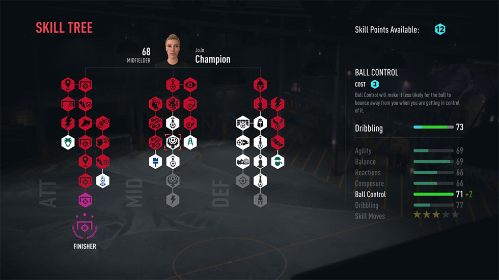 FIFA 20  VOLTA FOOTBALL Skill Tree