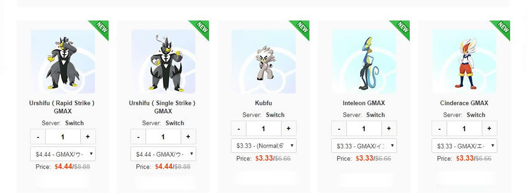 PogoBuy: Updating Pokémon Sword and Shield Products