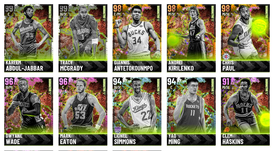 NBA 2K21 Strongest Dark Matter shooting guard Tracy McGrady