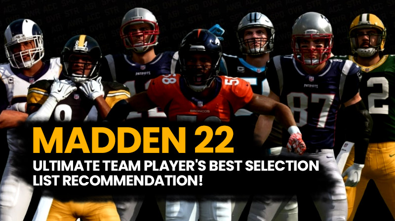 Madden 22: Ultimate team player