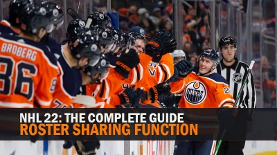 NHL 22: The complete guide to roster sharing function