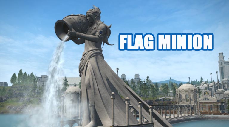 How to Get the Flag & Starbird Minions in Final Fantasy XIV?