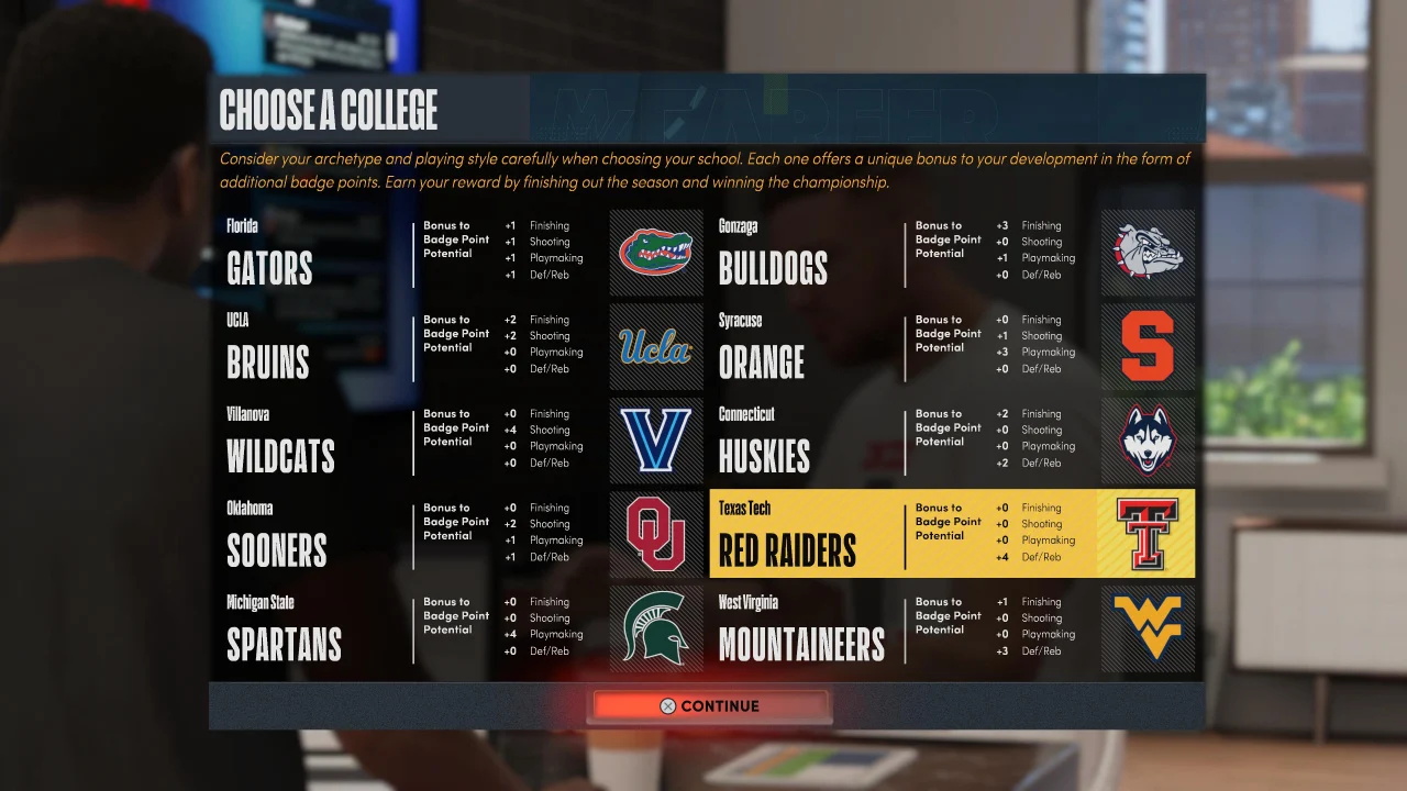 NBA 2K22 MyCAREER: Which College Should You Choose?