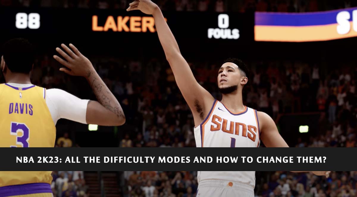 NBA 2K23: All the Difficulty Modes and How to Change Them?