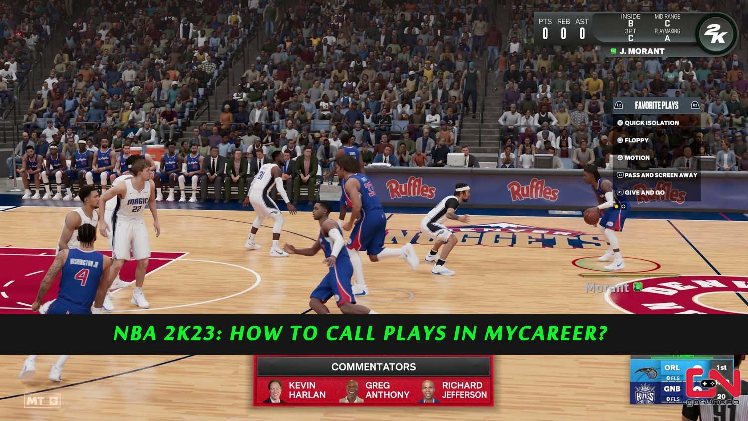 NBA 2K23: How to Call Plays in MyCareer?
