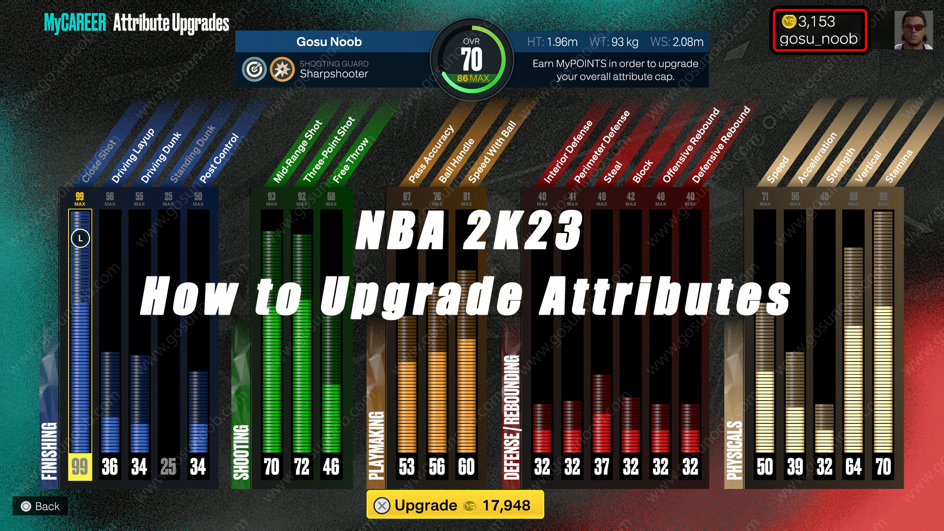 NBA 2K23: How to Upgrade and Respec Attributes?