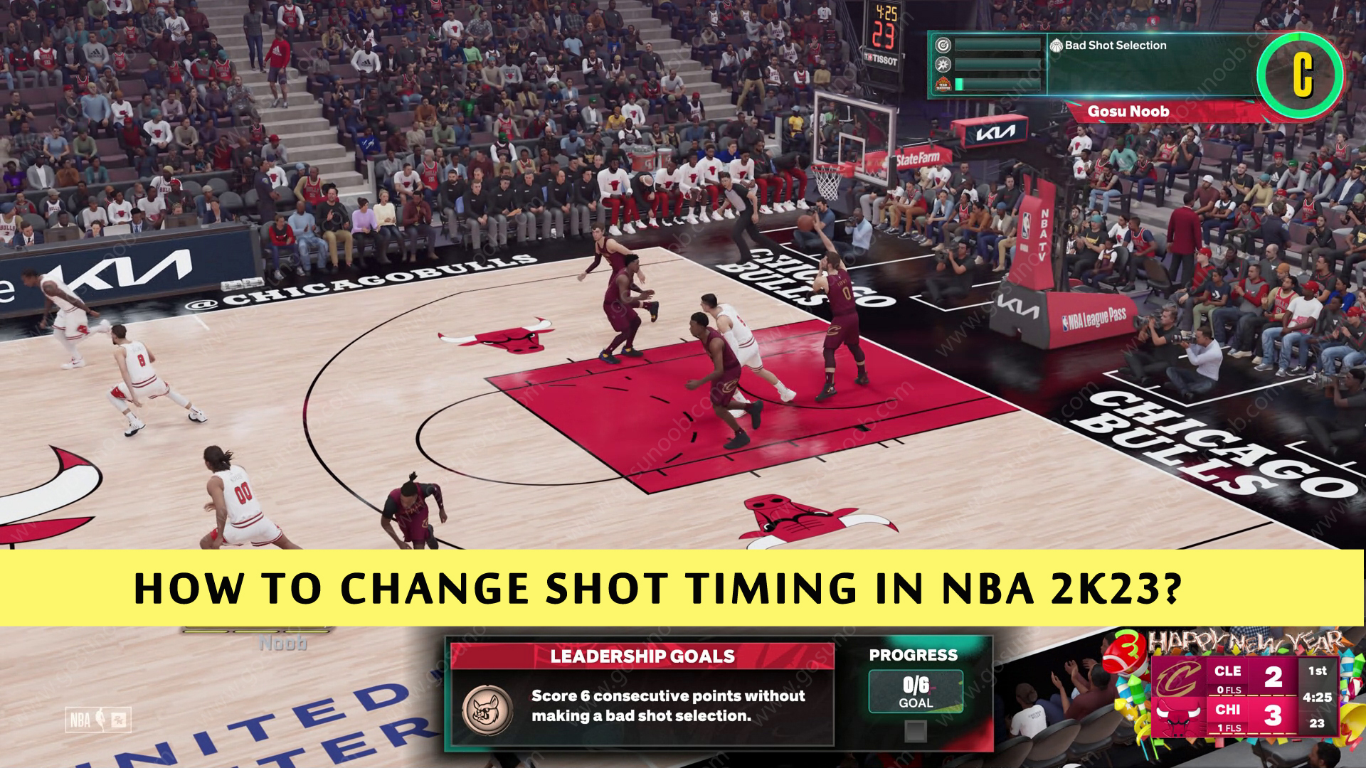 How to Change Shot Timing & Meter in NBA 2K23?