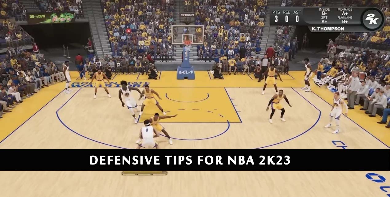 Defensive Tips for NBA 2K23