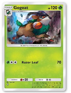 Pokemon TCG Pocket Cards: Gogoat