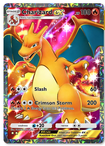 Pokemon TCG Pocket Cards: Charizard ex